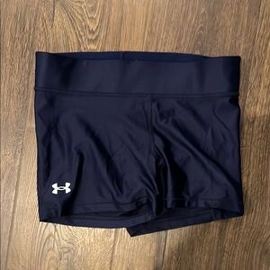 Under Armour Women's Dark Blue Athletic Shorts